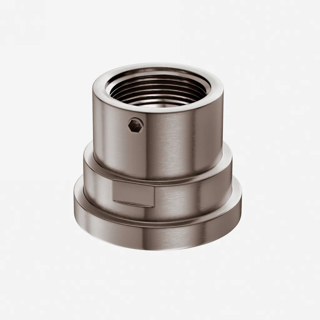 Connection part SCX01 - PVD-gebürsteter Stahl