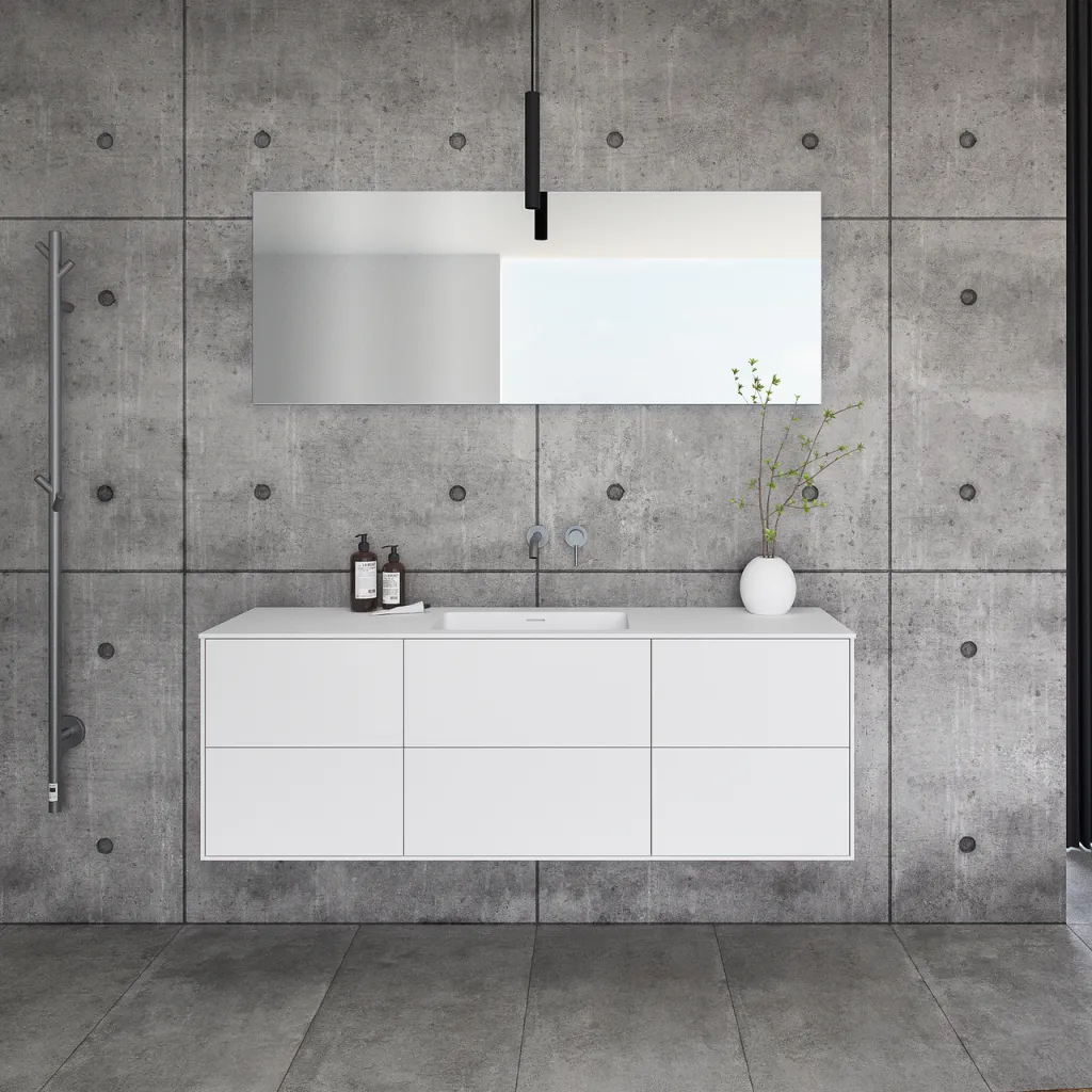 Pulcher Mood 160 Soho - Badezimmermöbel 160x46, Mathvid SolidTec®